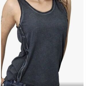 Harley Tank with Side Zipper